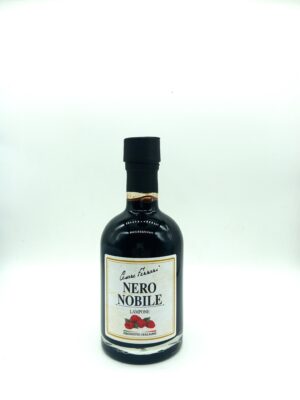 CONDIMENTO NERO AL LAMPONE, 250 ml.