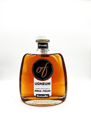 Grappa invecchiata al MIELE E TIGLIO "LIGNEUM"of  bonollo